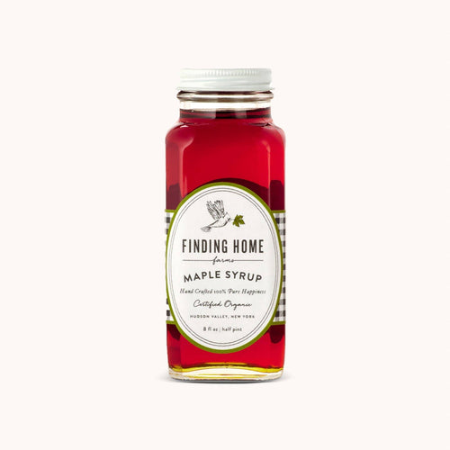 100% Pure Organic Maple Syrup - 8 oz Farmhouse Bottle