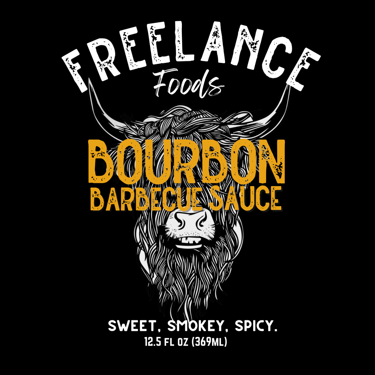 Freelance Foods Bourbon BBQ Sauce | Sweet, Smoky & Spicy