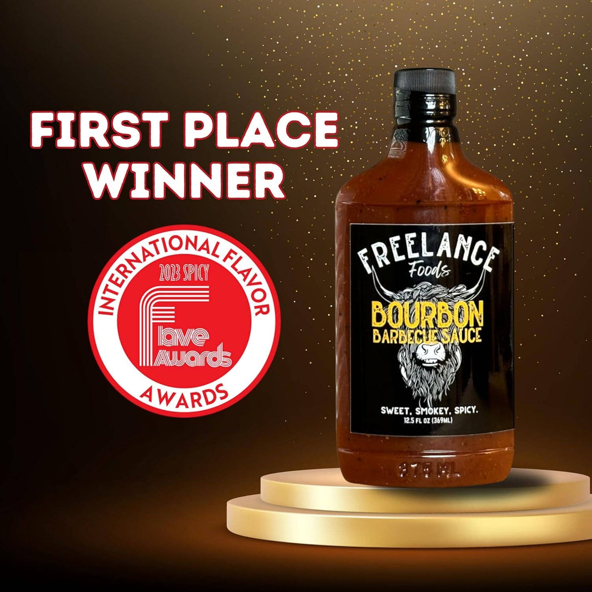Freelance Foods Bourbon BBQ Sauce | Sweet, Smoky & Spicy