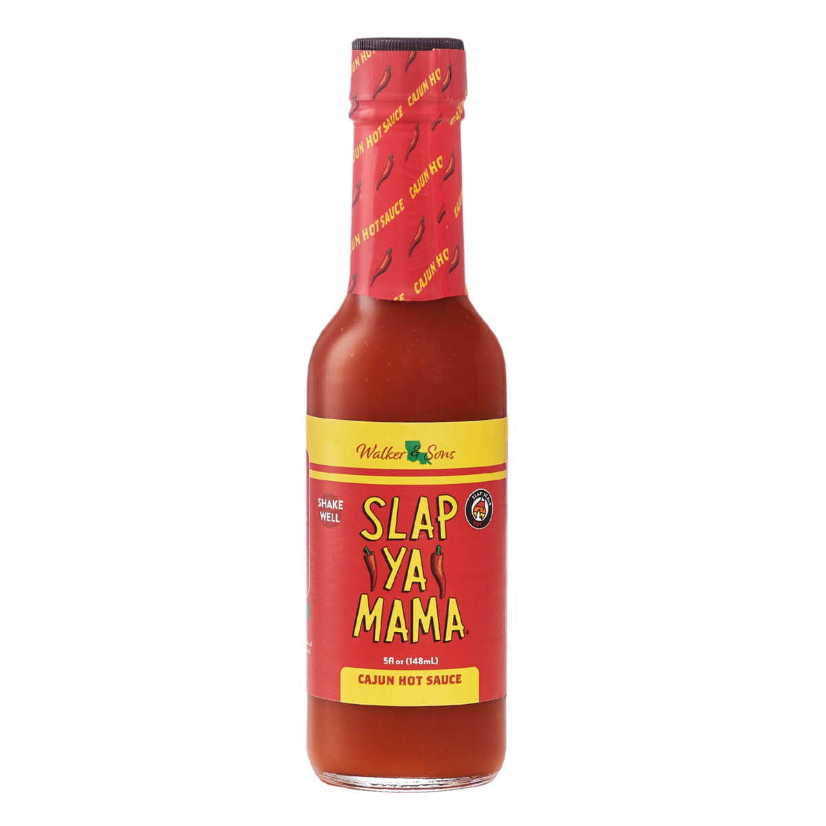 Slap Ya Mama Cajun Hot Sauce | Louisiana Heat, 5 fl oz